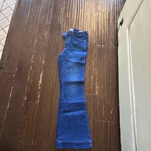 Wrangler Retro High Rise Blue Trousers